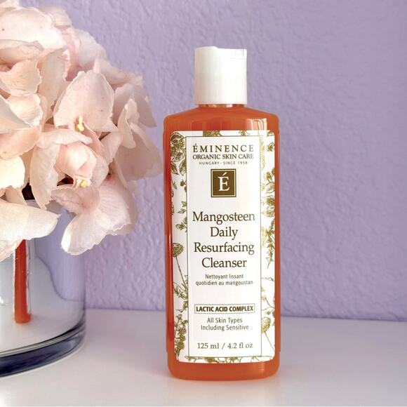 New! EMINENCE Organics Mangosteen Daily Resurfacing Cleanser, 125ml/4.2oz - Picture 1 of 2